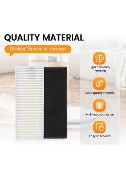 Xiaomi Mi Elektrikli Süpürge 11S Roborock S5 Ana Yan Fırça Filtresi Için (Yurt Dışından)