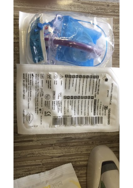 Kaflı Trakeostomi Kanülü Portex Blue Line Ultra 100/860/080 8.0