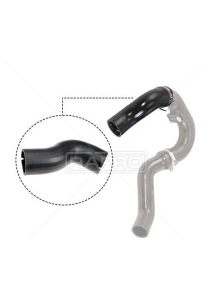 Turbo Hortumu Küçük Fıat Doblo Iı 1.3 Mjtd 09