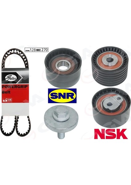 Eksantrik Gergi Kiti 128X270 Laguna 98-01 -Megane 99 -Scenıc 00-03 -Espace Iıı 1.8-2.0 16V