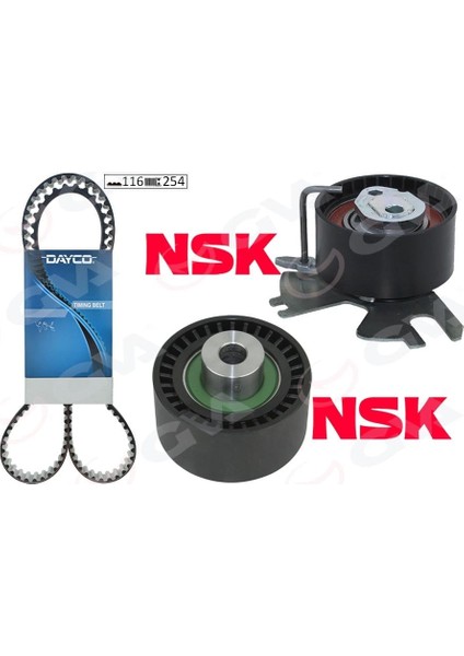 Eksantrik Gergi Kiti P308-P407-P508-P3008-P5008-C4-C5-DS4-JUMPY-SCUDO-CMAX-FOCUS 2.0hdı K015672XS