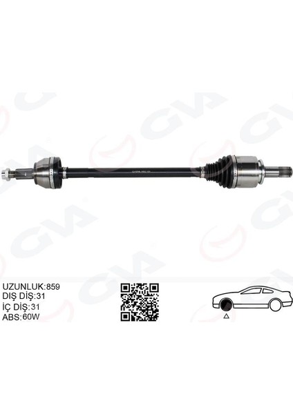 Komple Aks Arka Sağ Defender L663 Dıscovery 5 L462 R.r 4 Vogue L405 R.r Sport 2 L494 859MM