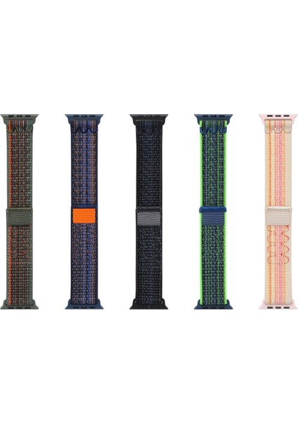 Apple Watch Ultra 49MM Krd-91 Hasır Kordon Strap Kayış fırsatları