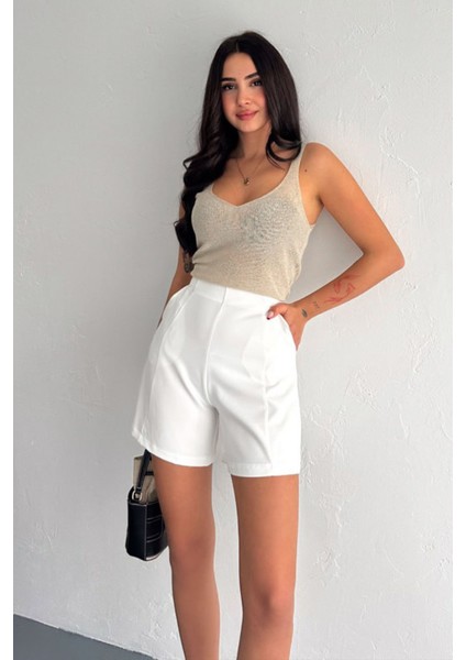 Fermuarlı Dabıl Şort fiyatları