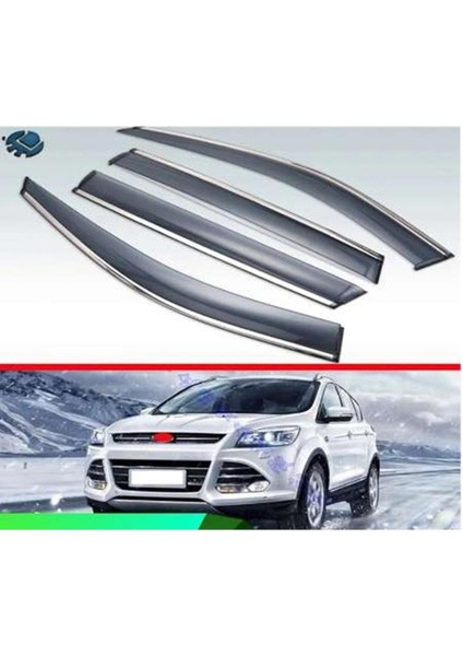 Ford Kuga Uyumlu 2013 2019 Kromlu Cam Rüzgarlığı Ithal