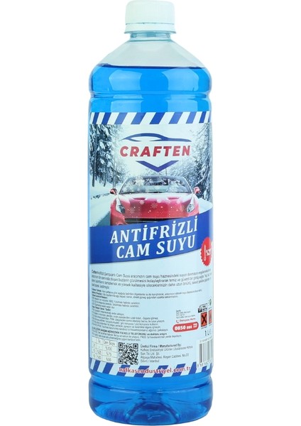 Kışlık Antifrizli Cam Suyu 1 Litre