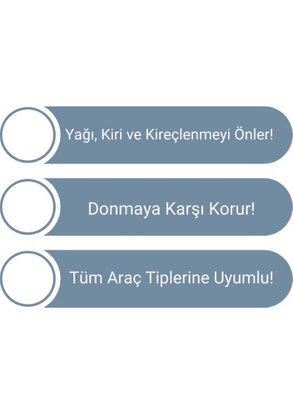 Kışlık Antifrizli Cam Suyu 1 Litre