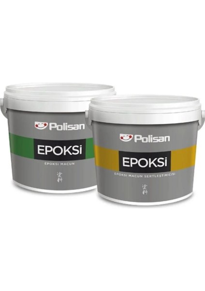 Epoksi Macun ve Srtleştirici Takım 2 kg (1 kg A+1 kg B)