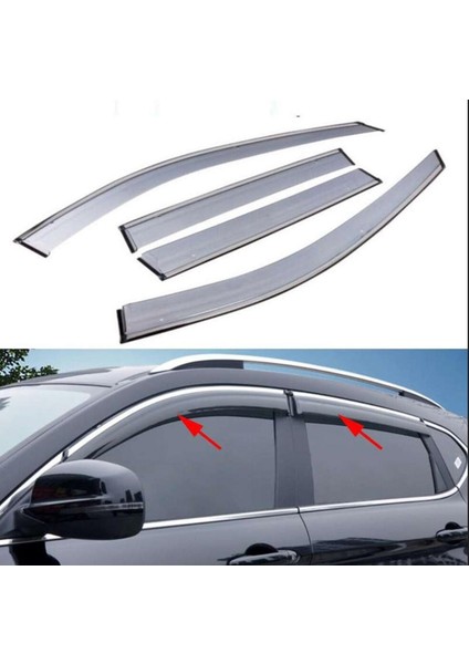 Chevrolet Cruze Uyumlu Kromlu Cam Rüzgarlığı Ithal
