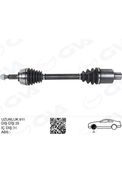 On Aks Sag Komple Dacıa Duster 10 4x4 6ileri