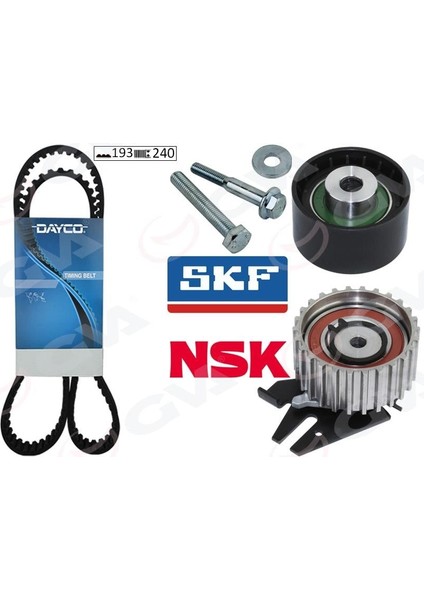 Eksantrik Gergi Kiti Fıat Doblo 01 Brava 96 01 Bravo 96 01 Palıo 00 Marea 96 1.9td 193X240
