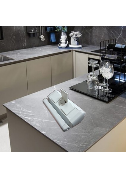 Mutfak Tezgah Altı Üstü Dolap İçi Priz Kasası Koruma Kapaklı Priz fiyatları