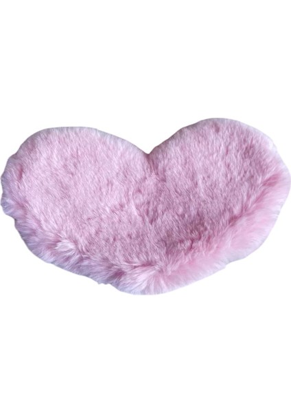 Pembe Renk Kalp Figürlü Peluş Uyku Bandı modelleri
