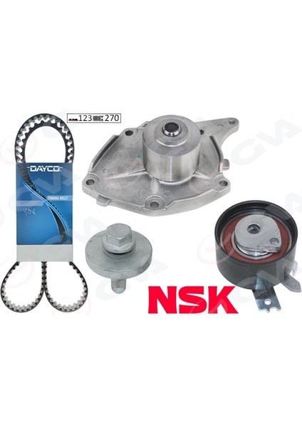 Su Pompalı Trıger Setı 123 Dıs 27MM Clıo Iı 01 06 Megane Iı 04 Kango 01 Mıcra Iıı 04 Duster 10 1.5 Dcı K9K Euro 3 Euro 4