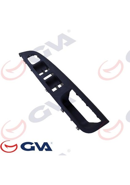 Dörtlü Cam Anahtar Çerçevesi Golf5-Jetta Siyah 2004-2009