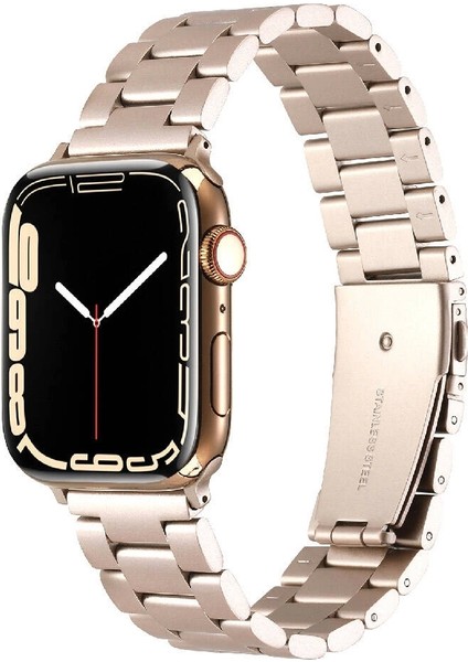 Apple Watch 10 46MM Krd-93 Metal Paslanmaz Kordon