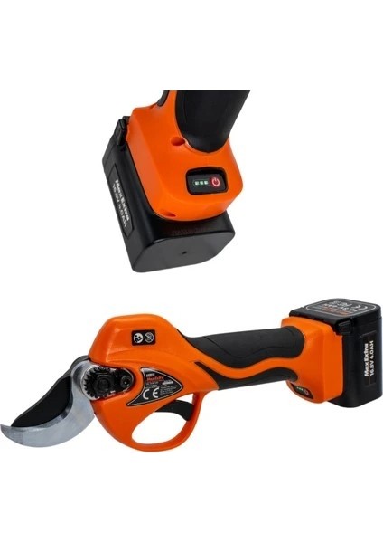 Budama Makası Şarjlı Çift Akülü Max-Extra MX8035