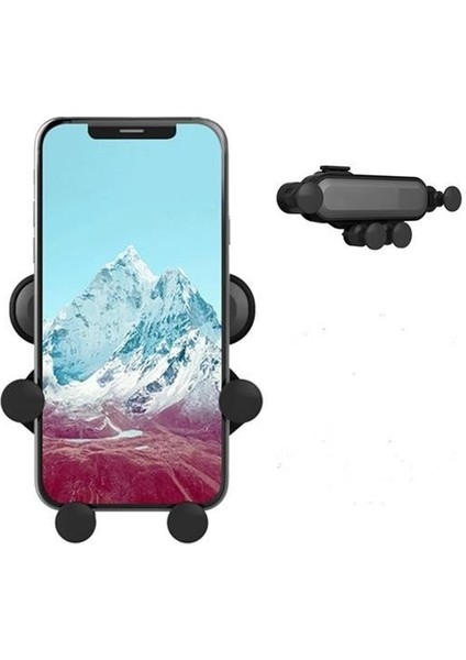 4 Nokta Destekli Araç İçi Cep Telefonu Sabitleyici Tutucu Aparat