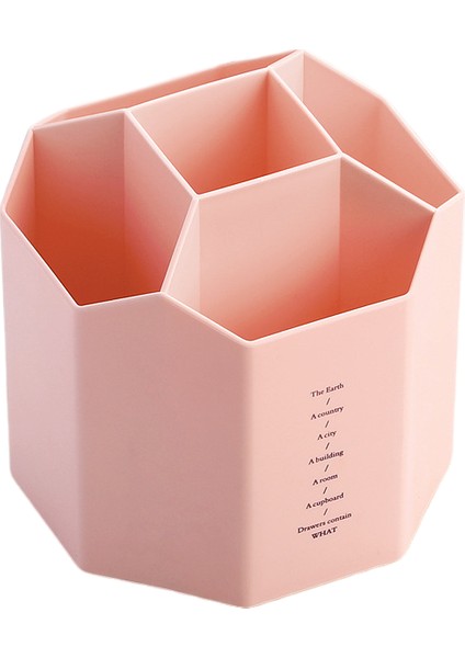 Çok Fonksiyonlu Büyük Kapasiteli Masaüstü Düzenleme Kişiselleştirilmiş Yaratıcı Kalem Tutucu (Yurt Dışından)