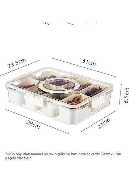 Ev Mutfak El Sekiz Bölmeli Baharat Saklama Sebzeliği (Yurt Dışından) fiyatları