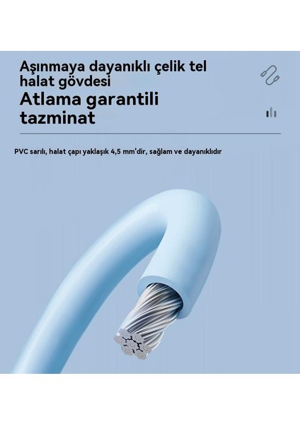 Ilkokul Öğrencileri Için Çocuk Sayma Ayarlanabilir Spor Fitness Ipi (Yurt Dışından)