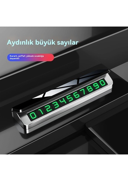 Açık Işıklı Metal Alaşımlı Geçici Park Işareti (Yurt Dışından) indirimleri