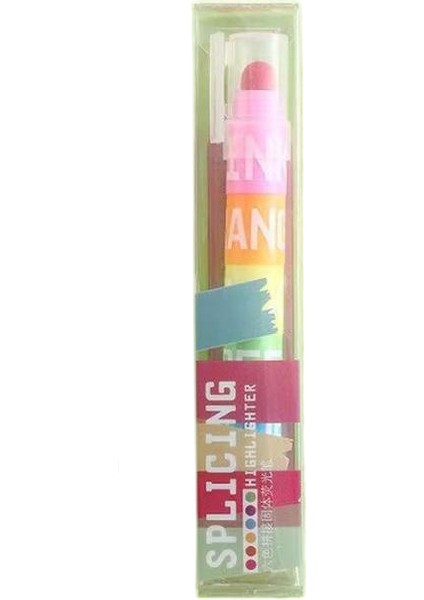 12 Renkli Ekleme Sevimli Yaratıcı Grafiti Anahtar Çizgi Işaretleme Kalemi (Yurt Dışından)