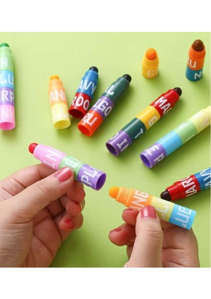 12 Renkli Ekleme Sevimli Yaratıcı Grafiti Anahtar Çizgi Işaretleme Kalemi (Yurt Dışından) fiyatları