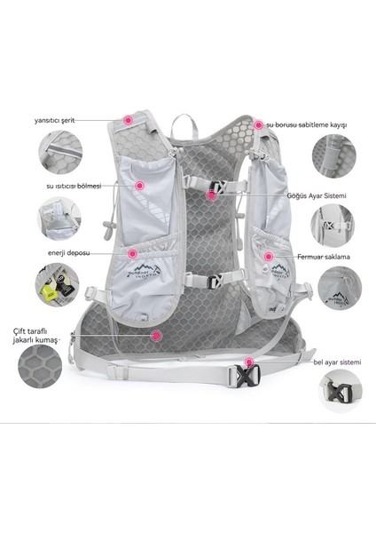 12L Açık Bisiklet Nefes Alabilir Sırt Çantası (Yurt Dışından) fırsatları