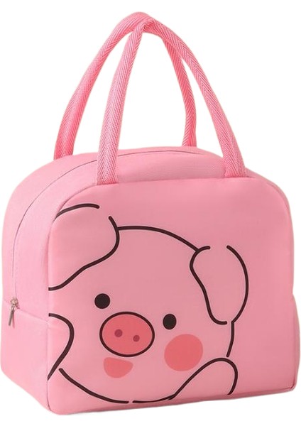 Ilkokul Öğrencisi Ofis Çalışanı Karikatür Öğle Yemeği Kutusu Taşınabilir Öğle Yemeği Çantası (Yurt Dışından)