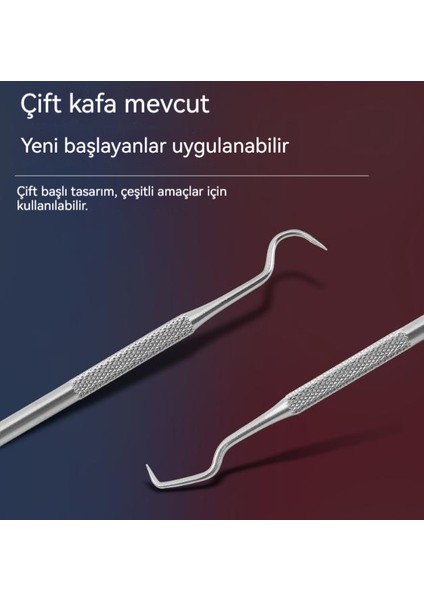 Paslanmaz Çelik Ağız Aynası Diş Taşı Sökücü Diş Ağız Alet Seti 6 Parça (Yurt Dışından) fiyatları