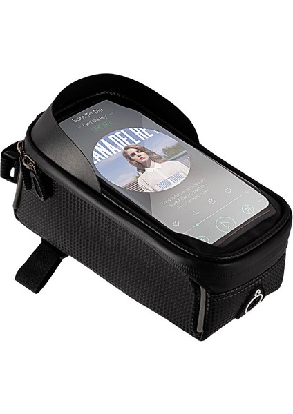 Bisiklet Dağ Bisikleti Cep Telefonu Dokunmatik Ekran Su Geçirmez Saklama Çantası (Yurt Dışından)