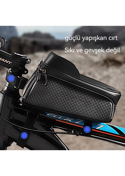 Bisiklet Dağ Bisikleti Cep Telefonu Dokunmatik Ekran Su Geçirmez Saklama Çantası (Yurt Dışından) fiyatları