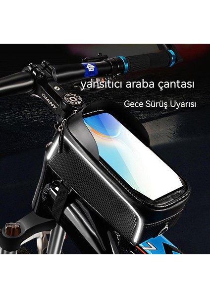 Bisiklet Dağ Bisikleti Cep Telefonu Dokunmatik Ekran Su Geçirmez Saklama Çantası (Yurt Dışından) fırsatları
