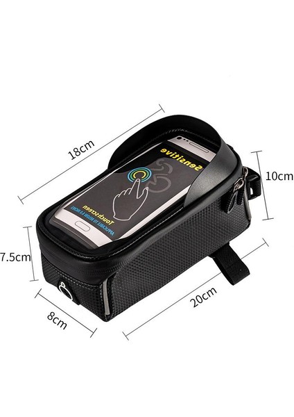 Bisiklet Dağ Bisikleti Cep Telefonu Dokunmatik Ekran Su Geçirmez Saklama Çantası (Yurt Dışından) indirimleri