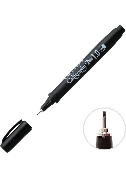 Supreme Kaligrafi Kalemi 1.0 mm Siyah