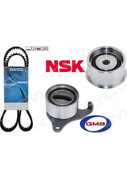 Eksantrik Gergi Kiti 124X260 Corolla EE101 1.3 Xlı-1.3 Xlı 16V 92-97 - Corolla E111 1.4 97-00