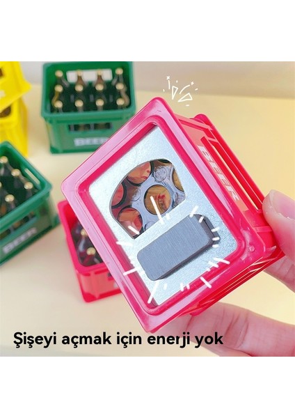 Karikatür Yaratıcı Manyetik 3D Üç Boyutlu Açık Kapaklı Şişe Açacağı (Yurt Dışından) fırsatları