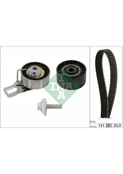 Triger Seti PARTNER-BERLINGO-P208-P301-P308-P508-P2008-P3008-P5008-FOCUS-COURİER-FİESTA-MONDEO-C3-C4 -C-Elysee-Jumpy-Rıfter-Ds4-Ds3-Crossland X-Grandland X-Combo E-Proace-C-Max 1.5-1.6 Tdcı-Hdı 2015-