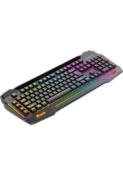 Klavye GK702-RGB Black Kablolu Multımedya Q Tr