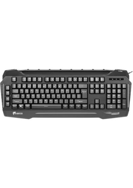 Klavye GK702-RGB Black Kablolu Multımedya Q Tr