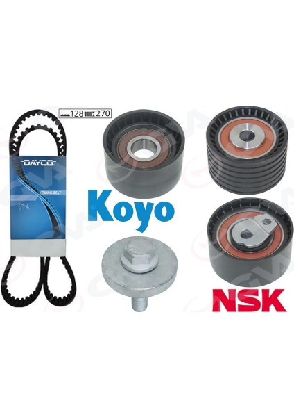 Eksantrik Gergi Kiti 128X270 Laguna 98-01 -Megane 99 -Scenıc 00-03 -Espace Iıı 1.8-2.0 16V K025507XS