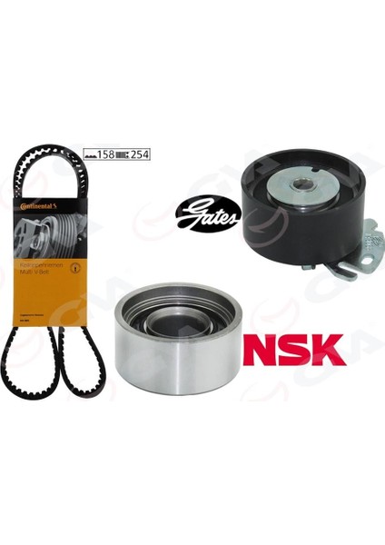 Eksantrik Gergi Kiti 158X254 Brava 95-01 -Doblo 01- -Palıo-Albea 96- -Marea 97-02 1.6 K015432XS