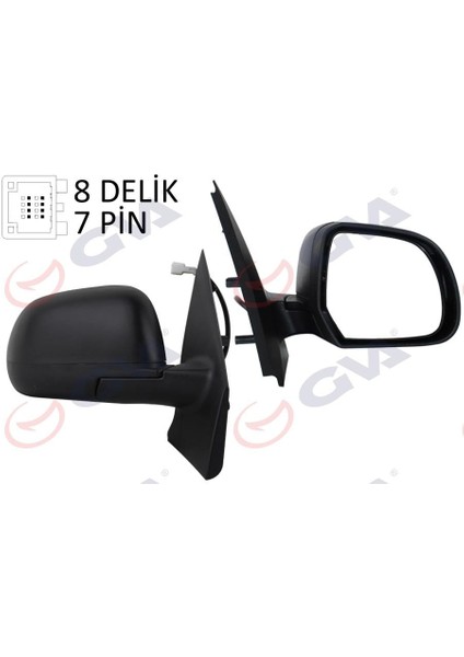 Dış Dikiz Aynası Sağ Dokker-Lodgy 12 Elektrikli Isıtmalı Konveks 7 Fiş VM-6803EHSR