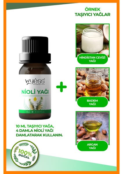 Nioli Yağı- Genital Bölge Hijyen Desteği ve Koku Önleyici Saf ve Doğal 10 ml indirimleri