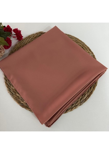 Şeftali Medine Ipeği Eşarp MEB0228