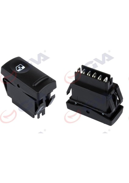 Cam Açma Anahtarı Ön Sağ Renault 19 -Master Tekli