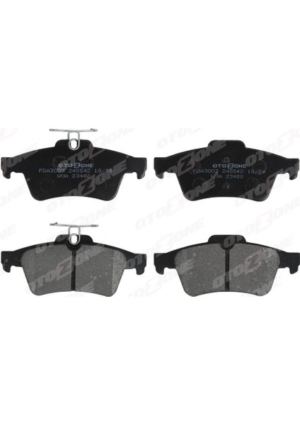 Arka Balata Focus Iı Cmax 03 Connect 02 Laguna Iıı 07 Opel Vectra C 02 Sıgnum 03 Cıtroen C5 08 Peugeot P508 10 18 1647875980-4254.A8