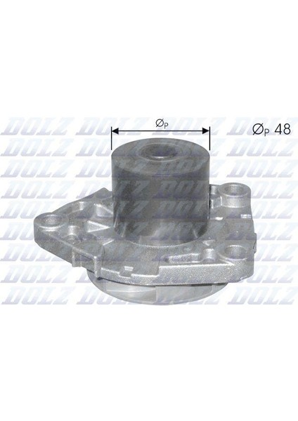 Devirdaim Su Pompası Fıat Doblo 10 Bravo Iı 07 14 500L 12 18 500X 14 Egea 15 Opel Astra H-J- Insıgnıa 08 Vectra C 04 Alfa Romeo 159 Gıulıetta 10 Mıto 11 Jeep Ranegade 1.6d Mtj 1.9d Mtj 2.0 Cdtı