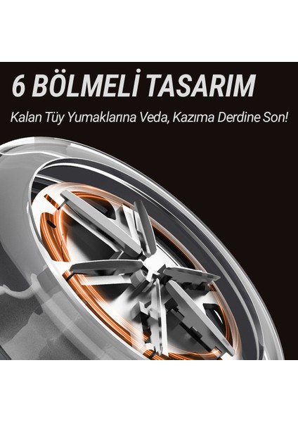 Profesyonel Şarjlı (Type C) Tüy ve Tiftik Toplama Temizleme Makinesi Güçlü Performans